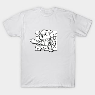 Cub Polar Bear The Knight T-Shirt